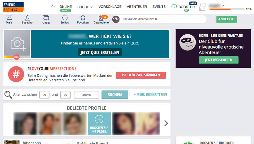 Neu de oder friendscout24